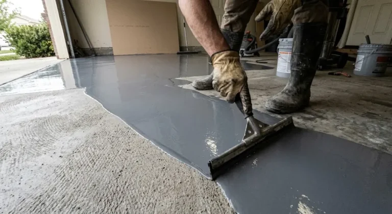 Epoxy Floor Basecoat Roseville, CA